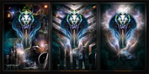 Thera Queen Fractal Trilogy 2XFrame